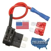 Add-a-Fuse ATM Standard FUSE W/5A Fuse Tap Hardwire RADAR Dash Cam HARDWIRE GPS