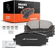 A-Premium Front Ceramic Disc Brake Pads Set Compatible with Toyota Prius 2012 2014-2019, Yaris 2006-2018, Prius C 12-19, Prius Prime 2017, Prius Plug-In & Lexus CT200h 11-17 & Scion iQ 2013 4-PC Set