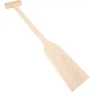 Canoes Paddle Unisex Wood Paddle Convenient Paddle Wooden Boating Paddle Sturdy Wooden Oar 51.00X9.50X3.00CM
