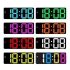 Large Screen Digital Alarm Clock with Date Temperature Display for Bedroom