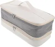 NOLITOY Portable Hair Dryer Case Organizing Compartments Travel Bag for Styling Tools Hair Curler Storage