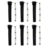 New Ignition Coil Boot and Spring Kit (6) For 2000-2011 Ford Mazda Mercury (for: Ford)