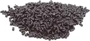 Granule Beads, Corneous Glue, 500 G Hair Extension Bonding Granule, Strong Adhesion, Wig Extension Granule for Nail Home Salon, Hair Extension Nail Design (Brown)