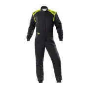 OMP FIRST-S FIA Racing Suit Antracite-Fluo Yellow s. 58