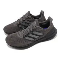 在飛比找ETMall東森購物網優惠-adidas 慢跑鞋 Pureboost 23 男鞋 黑 灰