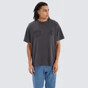 [Nena and Pasadena AFL] Carlton Blues AFL Heavy Raptor Tee Asphalt
