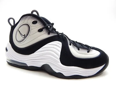 NIKE MEN'S AIR PENNY II LIGHT BONE WHITE BLACK SHOES SIZE 12