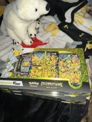 Pokémon Celebrations Pikachu V Union Collectors Box X2 Brand New Sealed