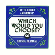 After Dinner Amusements Amusing Dilemmas Card Game -New- Which Would You Choose?