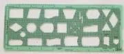 IBM Flow Charting Template GX20-8020-2 U/M 010 Open Plastic Sleeve
