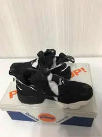 在飛比找Yahoo!奇摩拍賣優惠-Reebok lnsta Pump 巴塞隆納 黑/白 球鞋