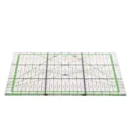 DIY Hand Tool Patchwork Ruler Square Shape Tailor Yardstick Cloth Cutting Rul CR