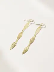 [Jennifer Meyer] Jennifer Meyer - Hammered 18-karat Gold Earrings - One size One size Gold