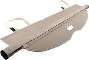 Rear Trunk Cargo Cover,Fit for Mazda, 5 M5 2007-2021 Shield Shade Curtain Partition Board Privacy Blinds Safety Accessories Retractable Trunk Divider(Beige)