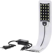 AC220V 10W 24 Aquarium Light Fish Jar Lamp White/Blue Light Portable