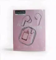 ULTRAPODS Pink Wireless Bluethoot Headseat Earbuds Water-prooff Automatic Pair