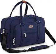 WELAVILA Diaper Bag - Large Convertible Baby Bags with Changing Mat and Insulated Pockets for Mom and Dad - Unisex Multifunctional Travel Diaper Bag - Travel Diaper Bag - Navy Blue, navy, L