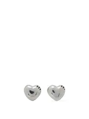 [Human Made] Human Made-Heart Earrings Jewels Silver-Uomo OS