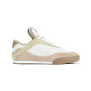 [Chloe] Chloe-Light Ocher Beige Leather Kick Sneakers-Donna 39 IT