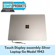 Microsoft Surface Laptop Go Model 1943 Touch Display assembly Silver