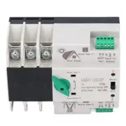 3P Dual Power Automatic Transfer Switch Flame Retardant 100A Power Transfer^