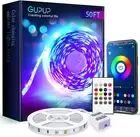 Bluetooth LED Strip Lights 50Ft,Color Changing LED Lights for Bedroom,Built-In-M