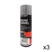 3 x Pacer Engine Enamel Aluminium 300G - Silicone-Ceramic Nano-Technology