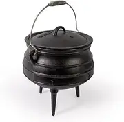 Campfire Cast Iron Potjie Pot, 8 Litre Capacity
