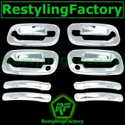 00-06 Chevy Tahoe+Suburban Triple Chrome ABS 4 Door Handle+PSG KH Cover Kit Set (for: Chevrolet)