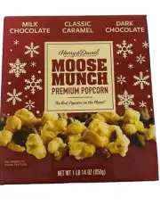 Harry & Dave Moose Munch Premium Popcorn Munch Variety Box Holiday