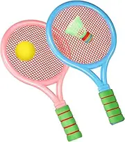 Toyvian 1 Set Badminton Racket Set Tennis Badminton Rackets for Tennis for Rackets Tennis Rackets Tennis Racket Badminton Rackets Tennis Plastic