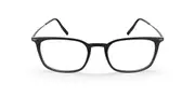 Silhouette Illusion Lite Fullrim 2967/75 9060 Men's Glasses Black Size 50 - Private Health Rebate - Blue Light Block Available