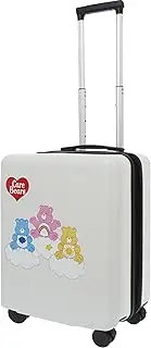 [Ful] Care Bears 22.5 Inch Carry On Luggage, Hardshell Rolling Suitcase with Spinner Wheels, White, White, 22.5 Inch, Care Bears 22.5 Inch Carry on Luggage, Hardshell Rolling Suitcase with Spinner