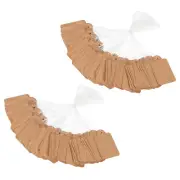 Price Tags with String Attached, 200Pcs Kraft Gift Jewelry Tag, 1.89 x 1.18 Inch
