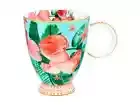 Maxwell & Williams Teas & C's Tropicana Footed Mug 300ml Blue Gift Boxed