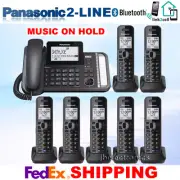 PANASONIC KX-TG9582B 2-LINE LINK2CELL - 1 CORDED PHONE + 7 CORDLESS HANDSETS