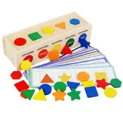 3X( Toys Color&Shape Sorting Learning Matching Box for Baby1680