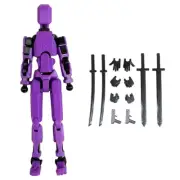 1X(Multi-Jointed Movable Robot 3D Printed Mannequin Dummy Action Figures3978