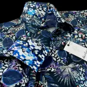 Robert Graham Geometric Paisley Colorful Floral Tribal Bold XL Sport Shirt