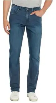 Buffalo David Bitton Men's Straight Stretch Jeans Size 38 X 29