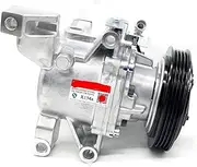 Air Conditioner Ac Compressor ，Compatible For SUZUKI， SWIFT 95201-52R10 9520152R10 DENSO 447280-3593 4472803593