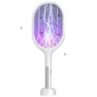 LIFEBEA Electric Fly Swatter Racket, Mosiller 2 in 1 Smart Bug Zapper with USB