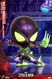 Marvel's Spider-Man: Miles Morales - Miles Purple Reign Suit Cosbaby Figure