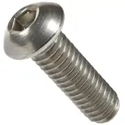 M4-0.70 x 16MM Button Head Socket Cap Screws ISO 7380 Stainless Steel Qty 1000