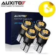 AUXITO T10 Amber 2825 Side LED Marker Light License Plate Bulbs 168 194 4pcs