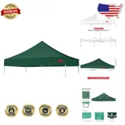Stylish Green Replacement Canopy Top 10x10 - Water-Resistant & UV Protective