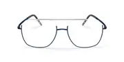 Silhouette Dynamic Dawn 5570/75 4580 Men's Glasses Blue Size 55 - Private Health Rebate - Blue Light Block Available