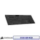 CORSAIR 海盜船 K100 AIR MX ULP軸 超薄無線機械式鍵盤 英文 黑色