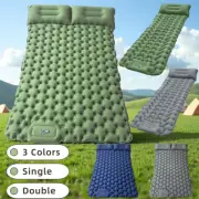 Inflatable Bed & Airbed Pad Double/Single Waterproof Foldable Camping Mattress