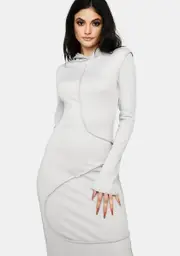 Muted Screen Saver Maxi Dress